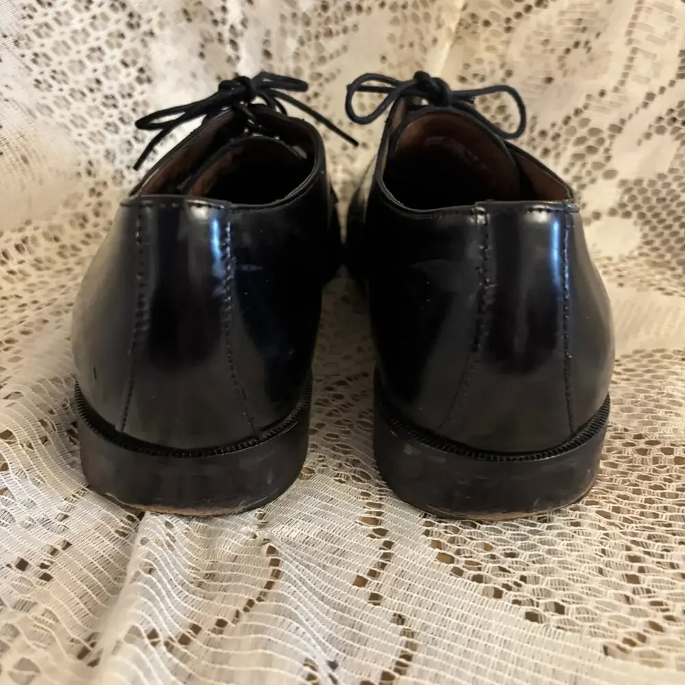 Bostonian Classics Men's US 10 M Black Leather Cap Toe Oxford Dress Shoes